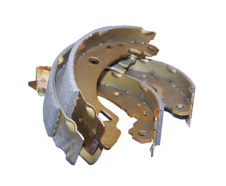 TVS Girling Brake Lined Shoe for MANZA , VISTA DIESEL , TCIC(Old Part no. 29937435) - 29939180